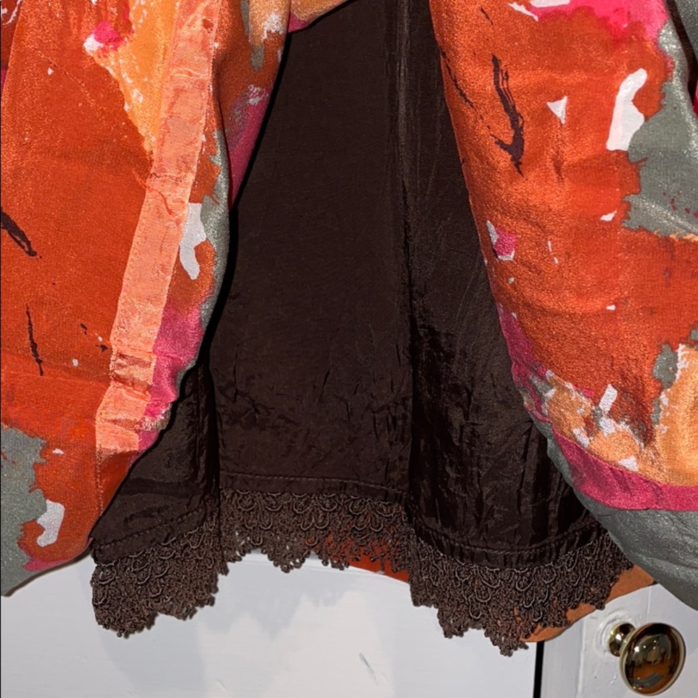 Vibrant Abstract Floral Dress - Picture 4 of 9